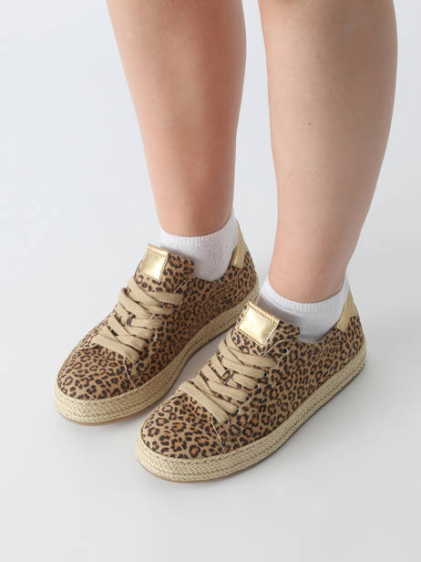 Sneakers In Leather Gabor Brown accessoires 32 other view 1