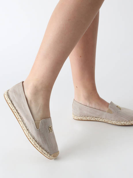 Espadrilles Tommy hilfiger Beige accessoires 8539ACC other view 1