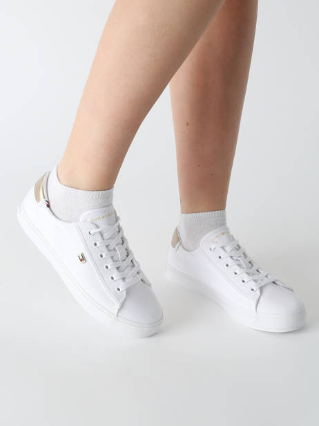 Sneakers Tommy hilfiger Blanc accessoires 8647YBS vue secondaire 1