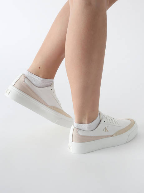 Sneakers Calvin klein jeans Blanc accessoires 177001S vue secondaire 1