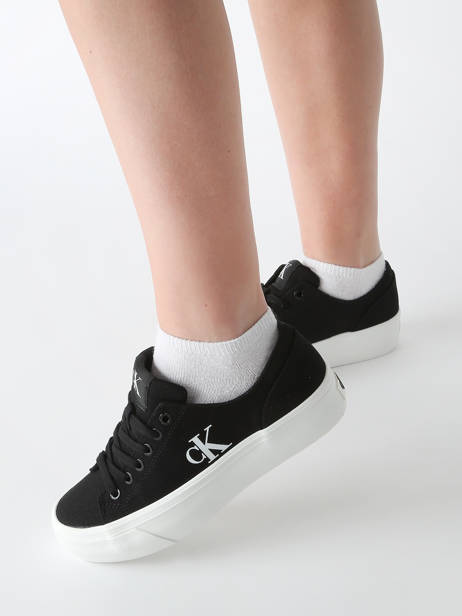 Sneakers Calvin klein jeans Noir accessoires 17630GM vue secondaire 1