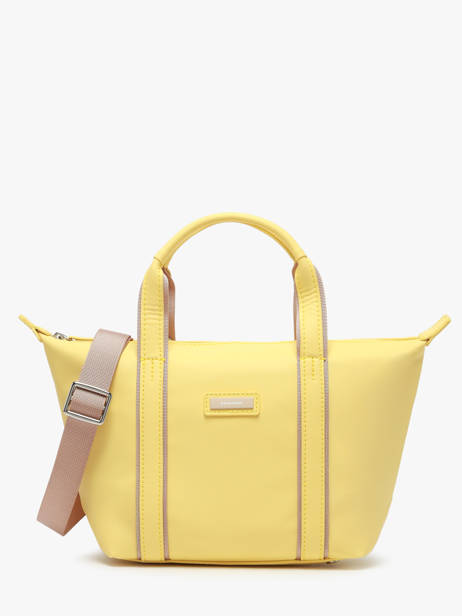 Satchel Tara Nylon Hexagona Yellow tara 8120170