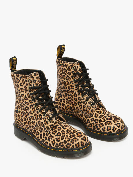 Boots 1460 Pascal In Leather Dr martens Brown accessoires 41657200 other view 1