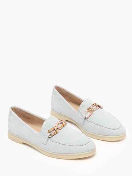 Moccasins In Leather Remonte Blue accessoires 12 other view 1