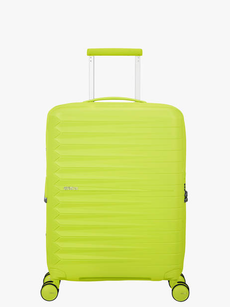 Expandable Cabin Luggage American tourister Yellow fastforward 155259