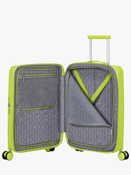 Expandable Cabin Luggage American tourister Yellow fastforward 155259 other view 3