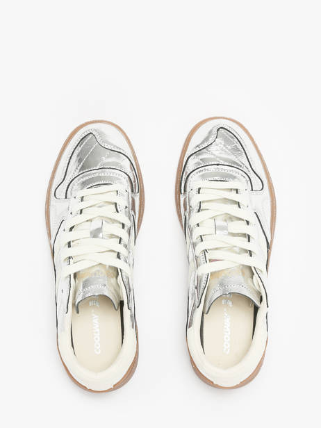 Sneakers Goal En Cuir Coolway Argent accessoires 7683172 vue secondaire 4