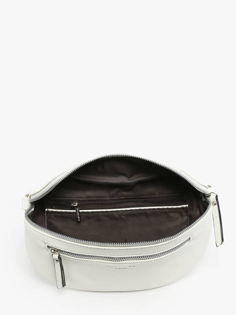 Sac Banane Miniprix Blanc grained F8546 vue secondaire 1