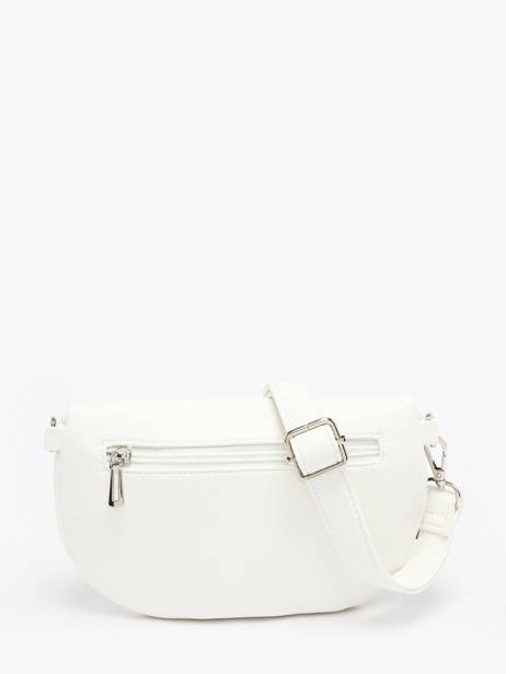 Sac Banane Miniprix Blanc grained F8546 vue secondaire 2