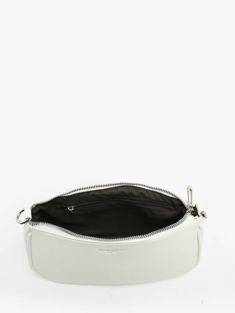 Sac Porté épaule Et Bandoulière Grained Miniprix Blanc grained F3699 vue secondaire 1