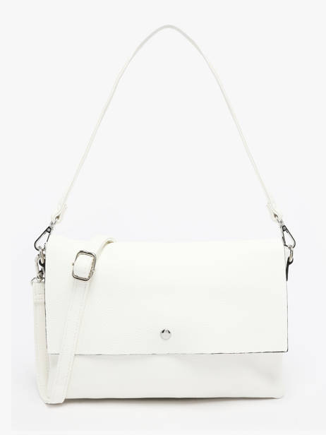 Sac Bandoulière Grained Miniprix Blanc grained H6996