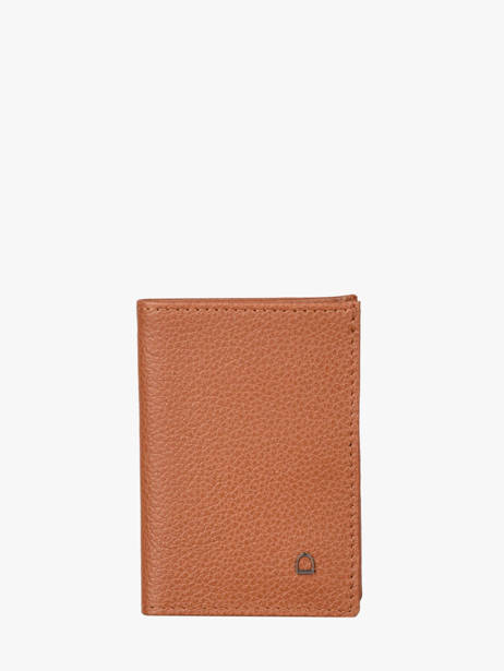 Porte-cartes Madras Cuir Etrier Marron madras EMAD013 vue secondaire 1