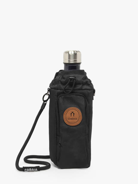 Crossbody Bag Accessoire Recycled Polyester Cabaia Black accessoire BOTTLBAG