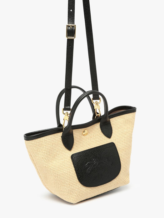 Longchamp New le panier pliage Messenger bag Black