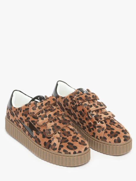 Sneakers Vanessa wu Marron accessoires BK2802LP vue secondaire 1