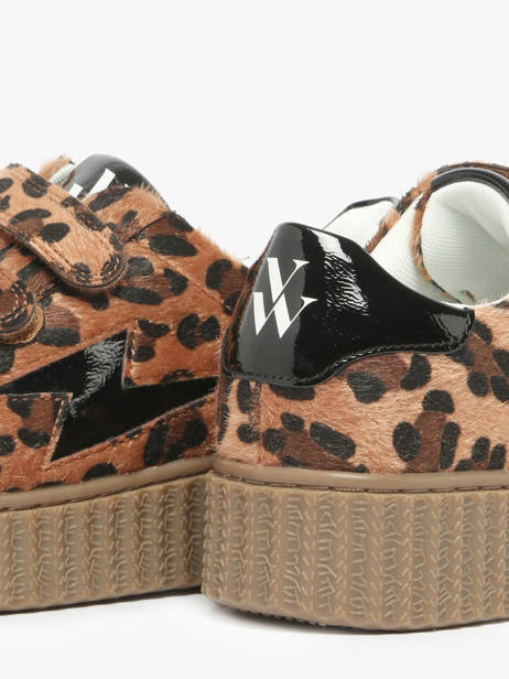 Sneakers Vanessa wu Marron accessoires BK2802LP vue secondaire 2