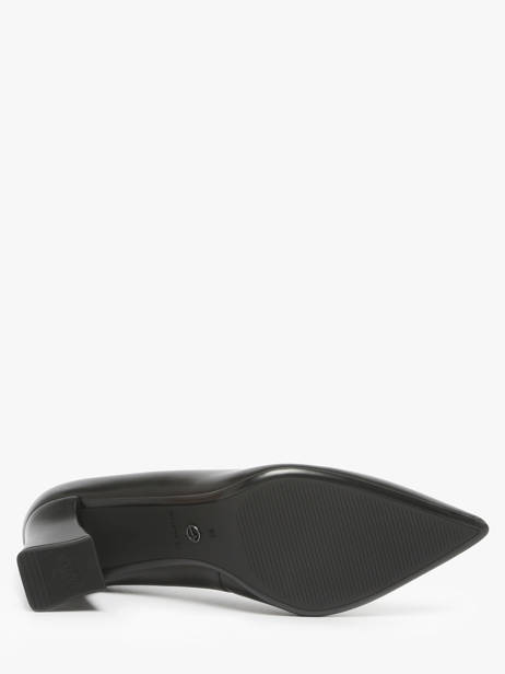 Escarpins à Talon En Cuir Tamaris Noir accessoires 43 vue secondaire 4