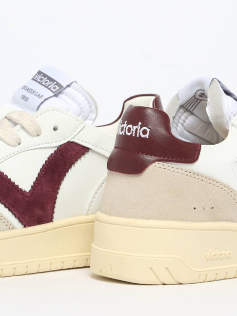 Sneakers En Cuir Victoria Blanc accessoires 1257136 vue secondaire 2