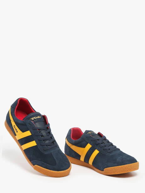 Sneakers En Cuir Gola Bleu men CMA192 vue secondaire 1
