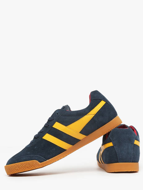 Sneakers En Cuir Gola Bleu men CMA192 vue secondaire 2