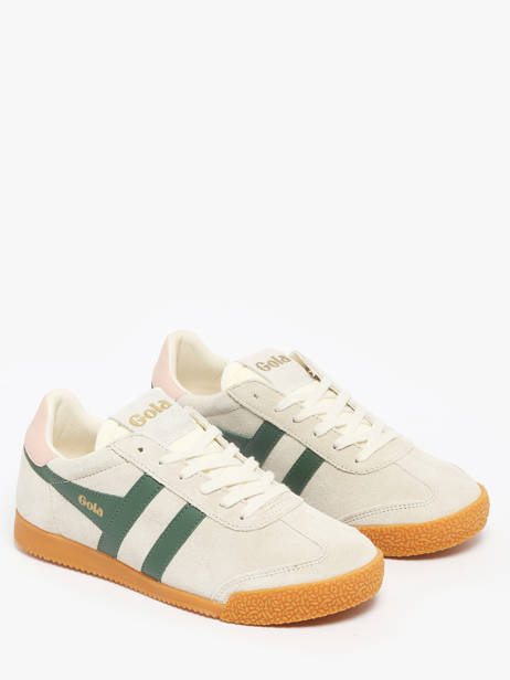Sneakers En Cuir Gola Beige women CLB538 vue secondaire 1