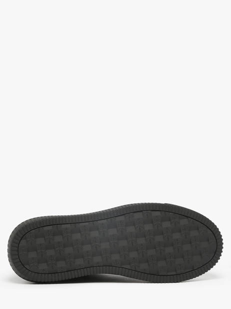 Sneakers En Cuir Calvin klein jeans Noir men YM01299 vue secondaire 4