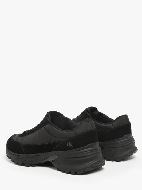Sneakers En Cuir Calvin klein jeans Noir men YM01292 vue secondaire 2