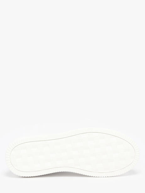 Sneakers En Cuir Calvin klein jeans Blanc men YM01296 vue secondaire 4