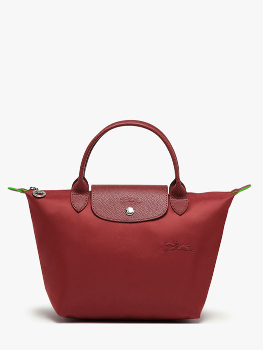 Longchamp Le pliage green Handbag Red
