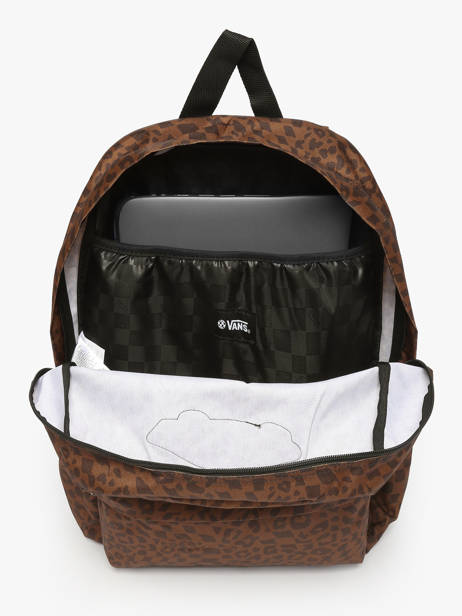 Sac à Dos 1 Compartiment Vans Marron backpack VN000H4Y vue secondaire 2