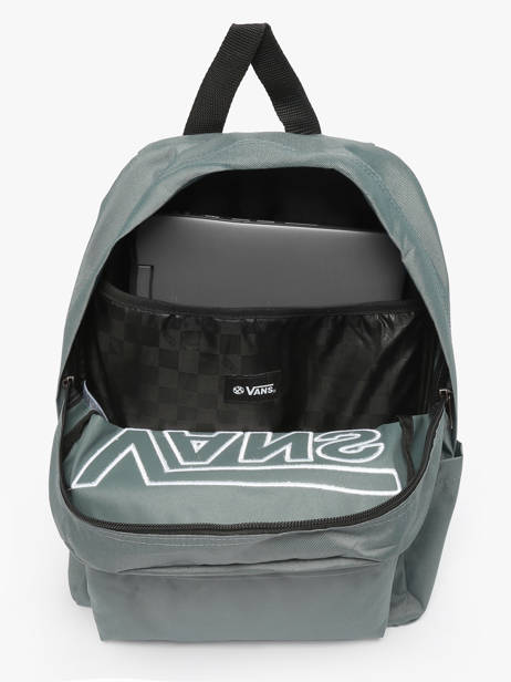 Sac à Dos 1 Compartiment Vans Gris backpack VN000H4Z vue secondaire 2