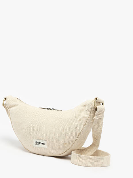 Crossbody Bag Jute Hindbag Beige jute JU other view 1