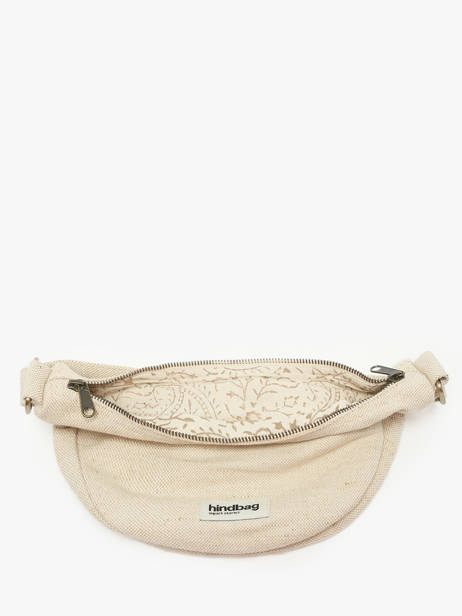 Crossbody Bag Jute Hindbag Beige jute JU other view 2