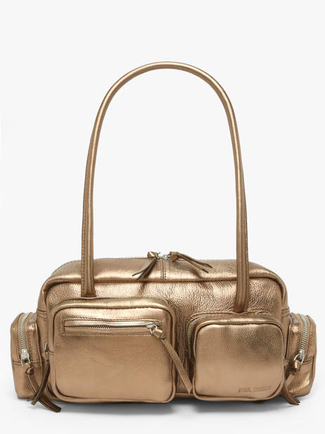 Shoulder Bag 90's Leather Paul marius Gold 90's BASSE90S
