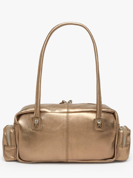 Shoulder Bag 90's Leather Paul marius Gold 90's BASSE90S other view 3