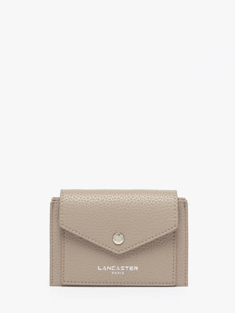 Porte-monnaie Lancaster Gris maya double kba 10