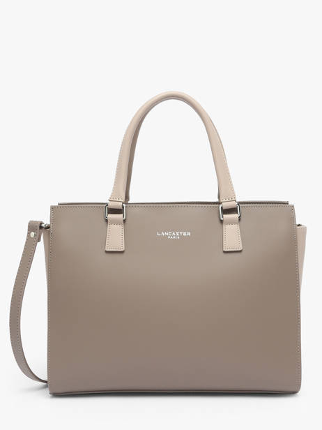 Sac Trapèze Smooth Cuir Lancaster Marron smooth 4
