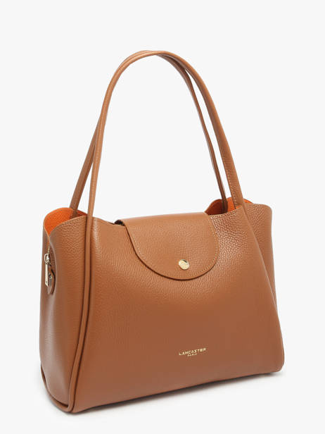 Sac Porté épaule Ida Double Cuir Lancaster Marron ida double 85 vue secondaire 2