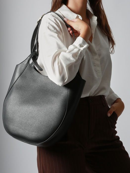 Longchamp Le foulonné Hobo bag Black