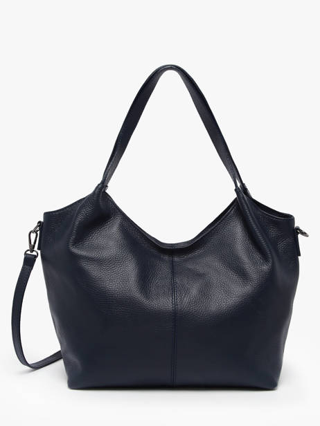 Shoulder Bag Caviar Leather Milano Blue caviar CA25061