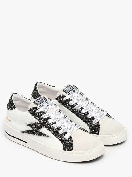 Sneakers Maya En Cuir Semerdjian Noir women MAYA vue secondaire 1