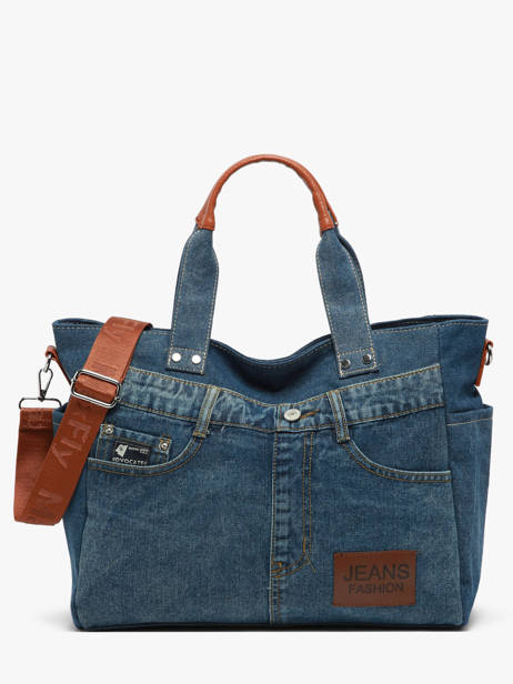 Sac Porté épaule Jeans Fashion Coton Miniprix Bleu jeans fashion JK013