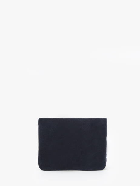 Porte-monnaie Cuir Milano Bleu velvet VE23091 vue secondaire 2