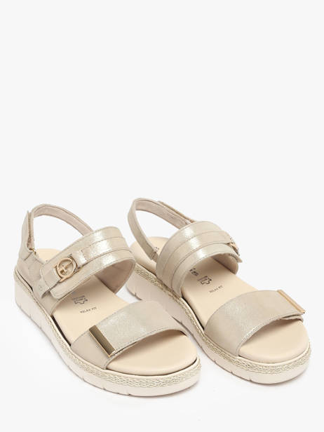 Sandales En Cuir Tamaris Beige women 44 vue secondaire 1