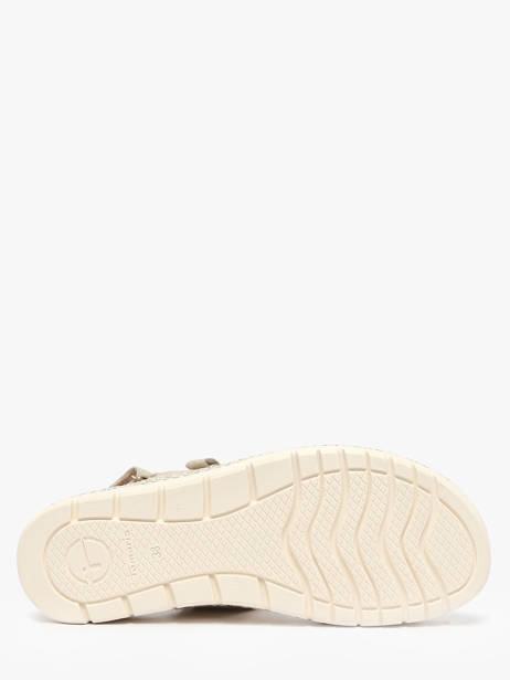 Sandales En Cuir Tamaris Beige women 44 vue secondaire 4