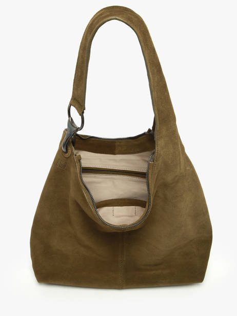 Sac Porté épaule Leather Cuir Biba Vert leather JAP2L vue secondaire 2