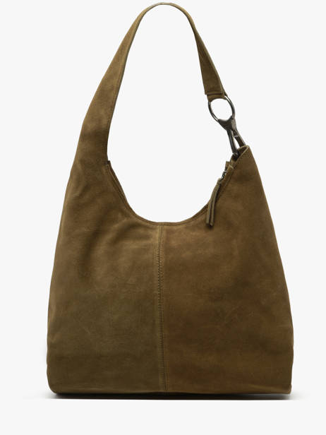 Sac Porté épaule Leather Cuir Biba Vert leather JAP2L vue secondaire 3