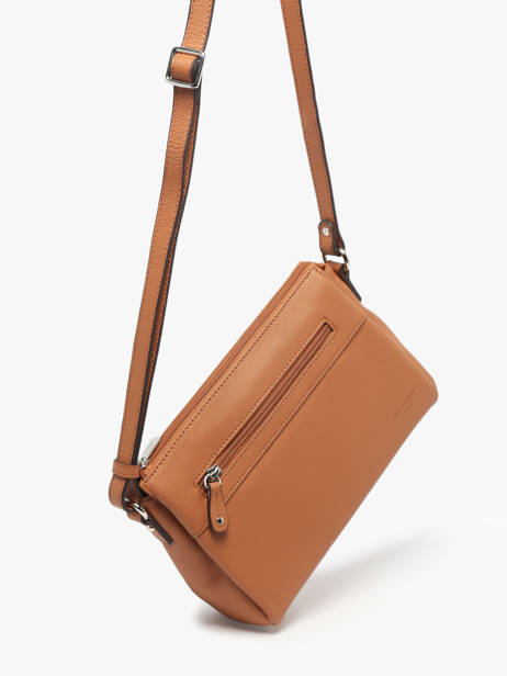 Sac Bandoulière Confort Cuir Hexagona Marron confort 466744 vue secondaire 3
