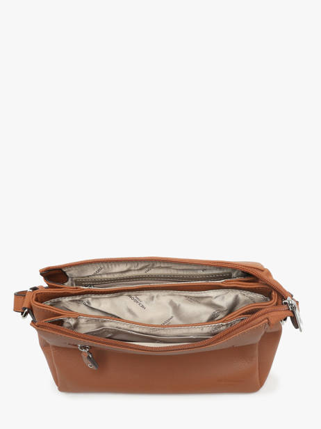 Sac Bandoulière Confort Cuir Hexagona Marron confort 466744 vue secondaire 4