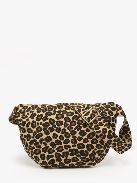 Le Sac Banane Custine Xl Coton Recyclé Rivedroite Marron forever wild CUSTXFOR vue secondaire 3